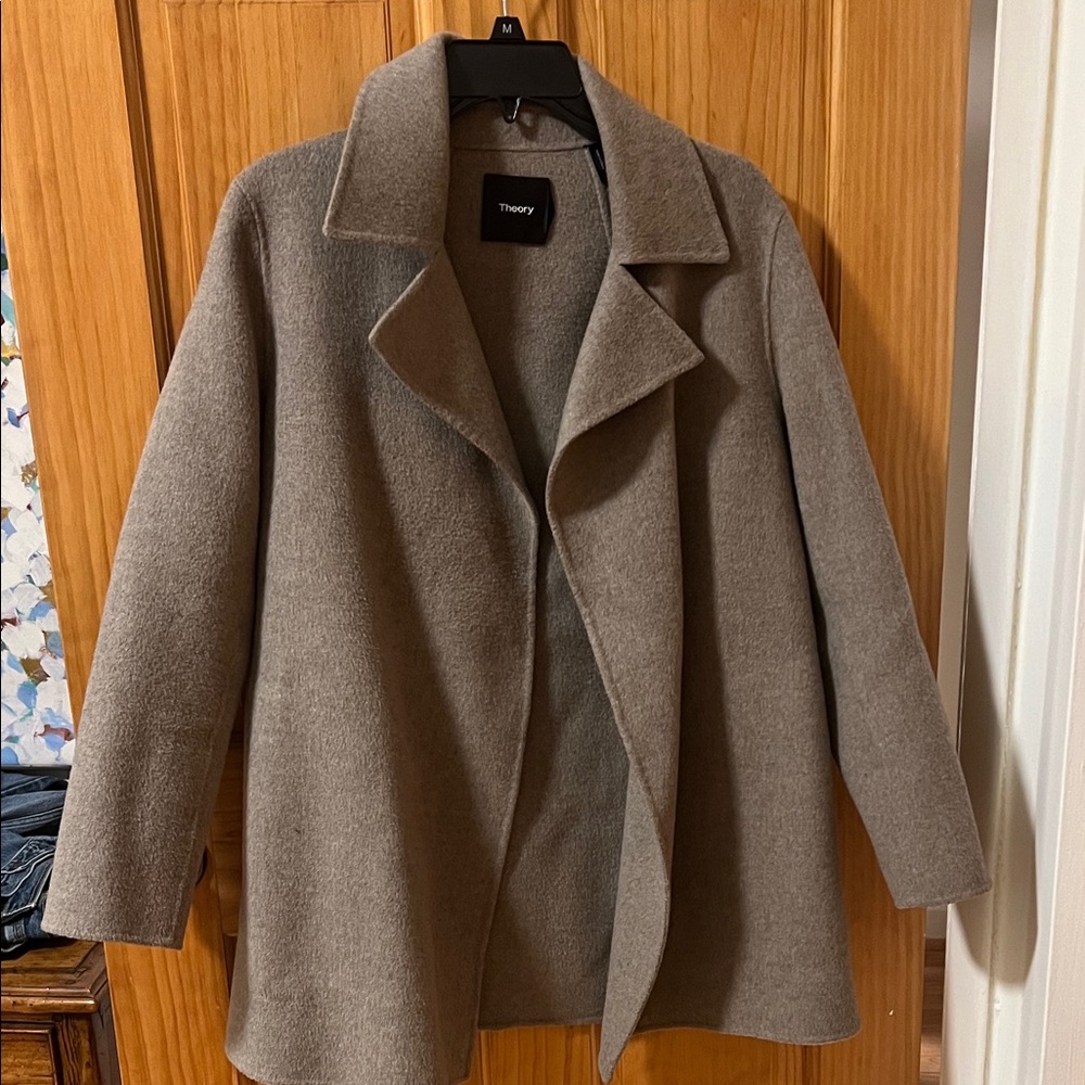 Theory Women's Tan Trench Coat